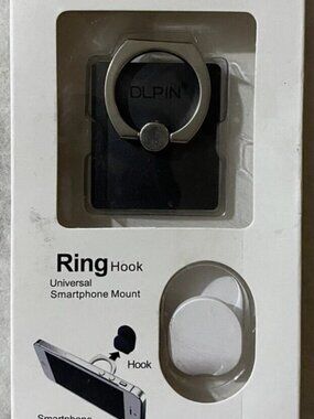NEW Ring Hook Premium Kickstand Safe & Secure Grip Universal Phone Mount